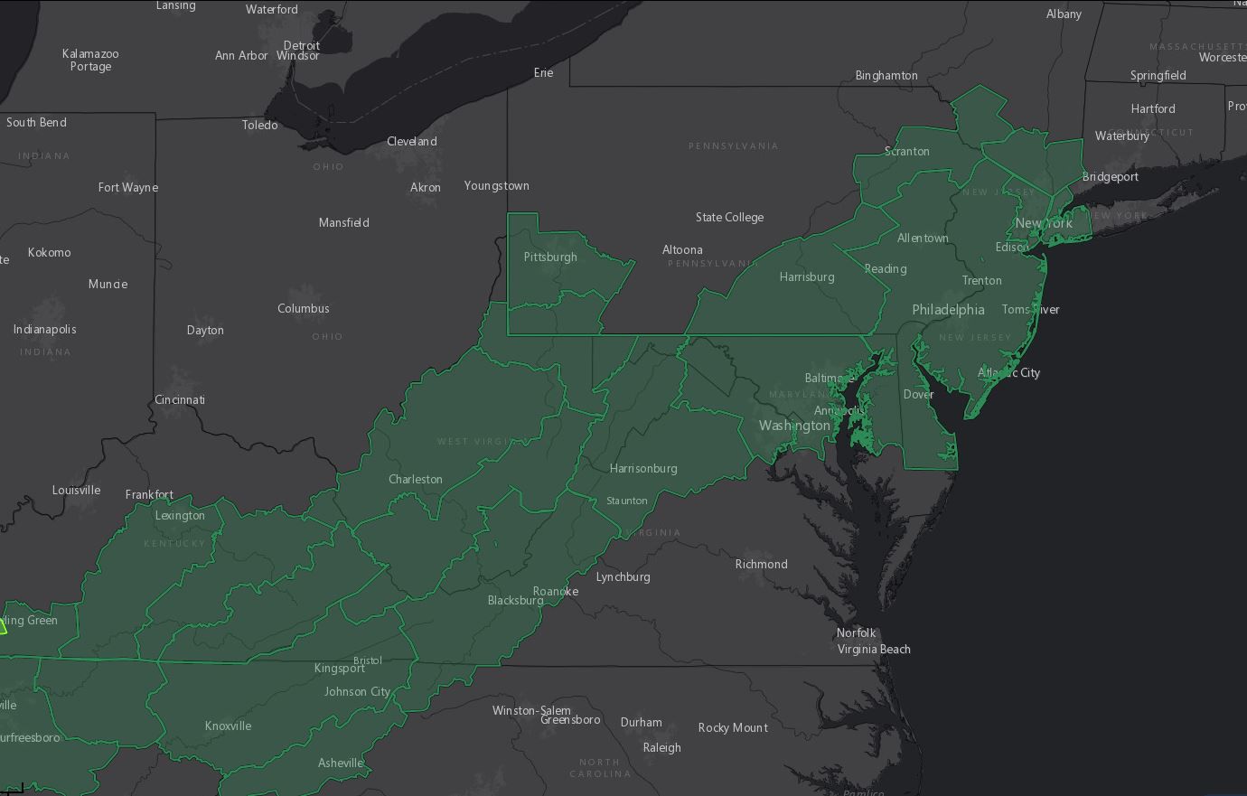 A flash flood watch is in effect as we track heat breaking storms